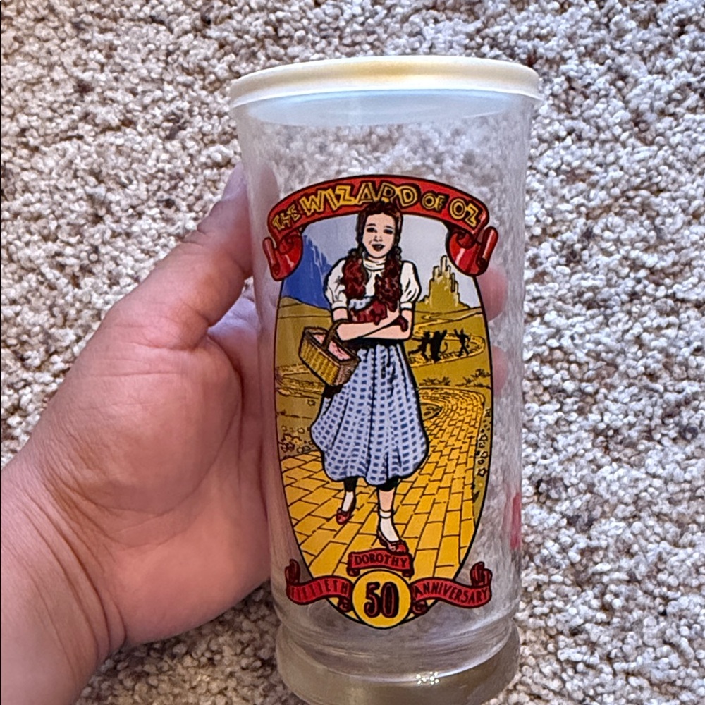 vintage 1989 Coca Cola wizard of oz drinking glass set - Picture 8 of 10